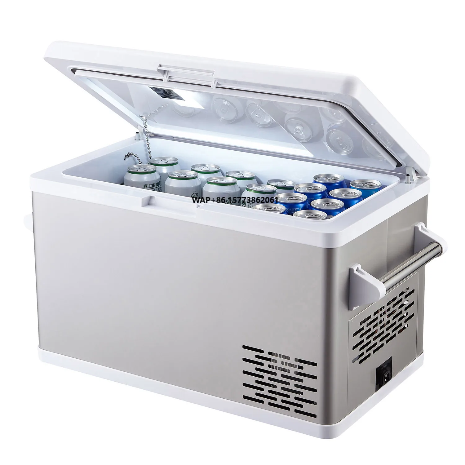 

35л мини-морозильная камера постоянного тока 12 В портативный автомобильный холодильник-кулер компрессор для кемпинга и использования в отеле