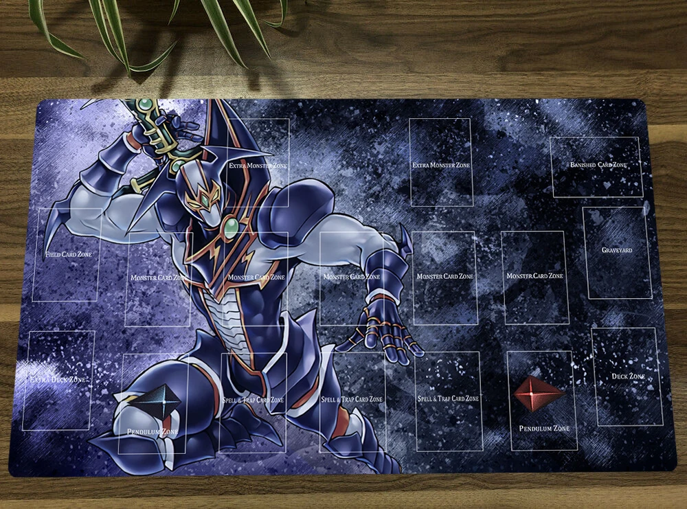 YuGiOh Buster Blader TCG CCG Mat Trading Card Game Mat Table Playmat Desk Gaming Play Mat Mouse Pad 60x35cm Mousepad Free Bag