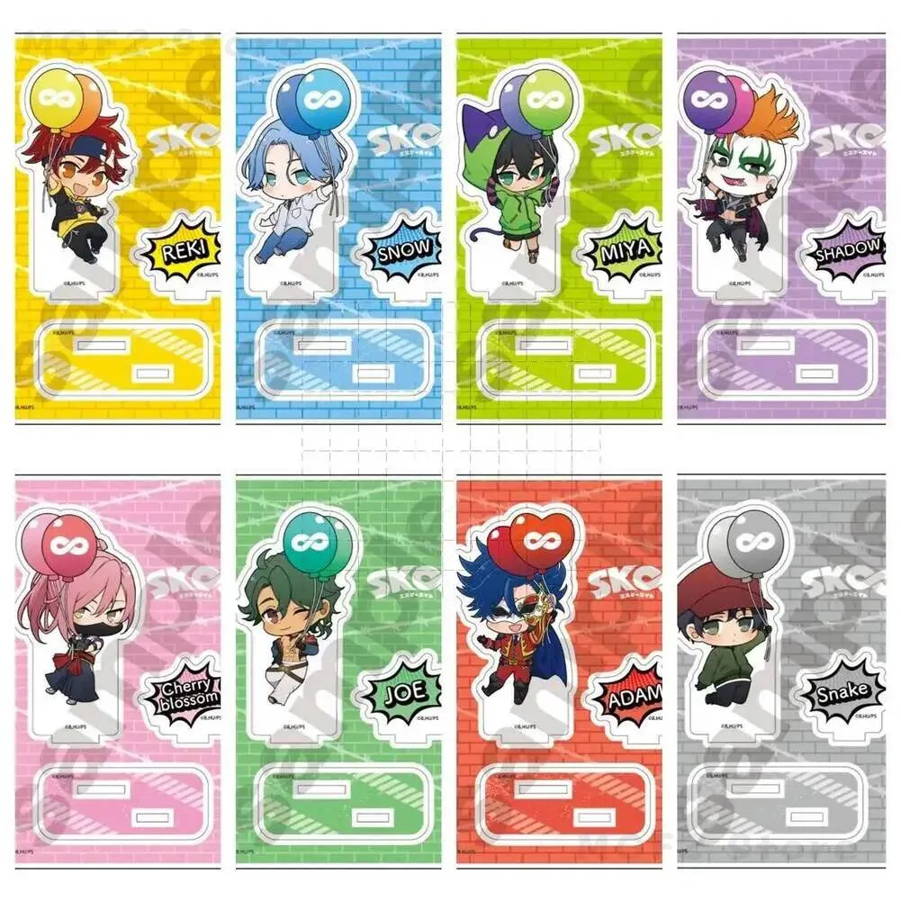 

Sk8 Game The Infinity Skateboard REKI Langa MIYA Acrylic Anime Desktop Ornament Props Model Display Q-version Stand Decoration