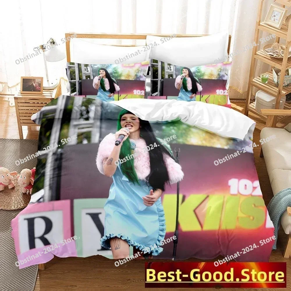2023 Sexy Singer Melanie Martinez Bedding Set Printed single Comforter Quilt Duvet Cover Pillow Case 3 Pieces Kids Adult Size