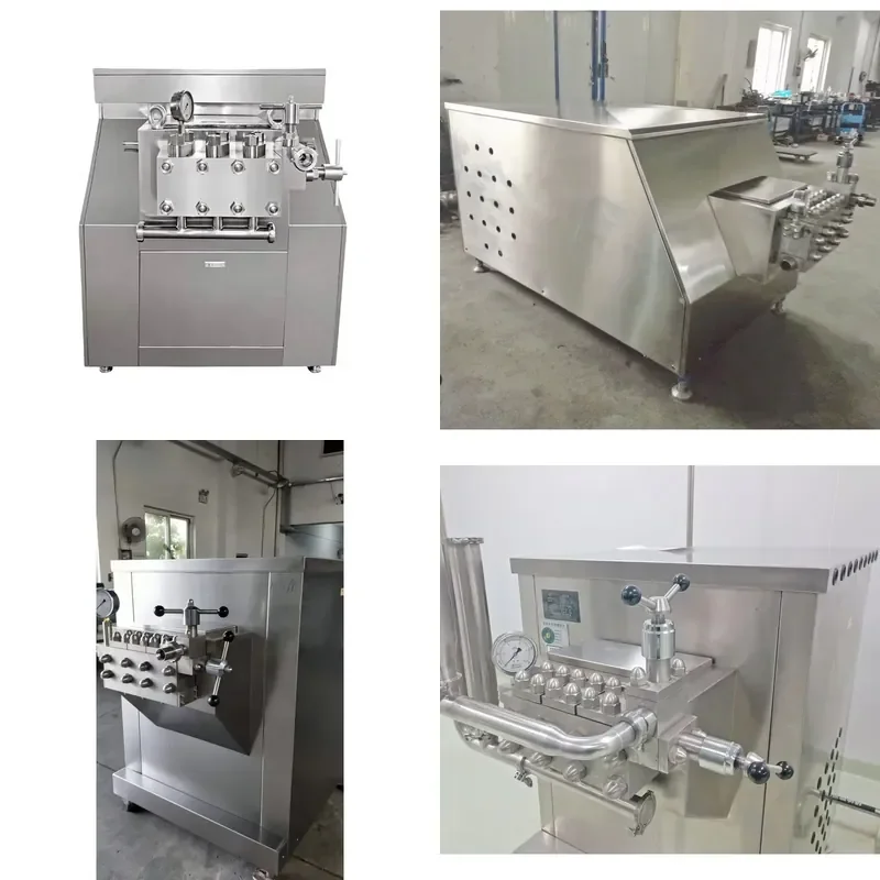 Industrial High Pressure Homogenizer for Juice Processing with Pump 100L/h to 20000L/h Capacity 380V 220V