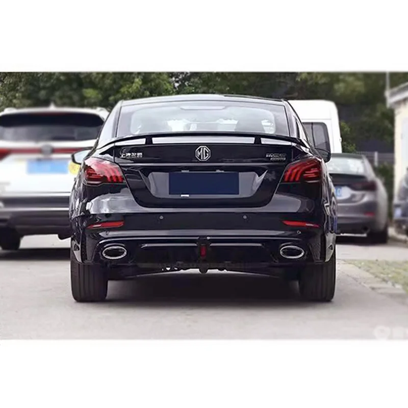 MG 6 Spoiler for Morris Garages 5 2020 To 2023 Universal Rear Wing Black Tail Fin Accessories