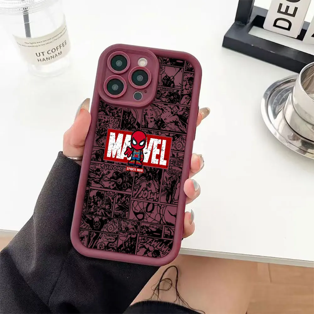 Comics The Avengers Iran Man Luxtury Phone Case For HONOR Y7A Y9 50 20 X95 X9 90 8X MAGIC 5 NOVA 9 Y70 Y70S SE PRO Case Funda