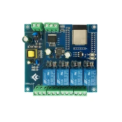 ESP32 ESP32-WROOM WIFI Bluetooth BLE Four Channel Relay Module Development Board AC 220V / DC 7-30V Power Supply ESP-32