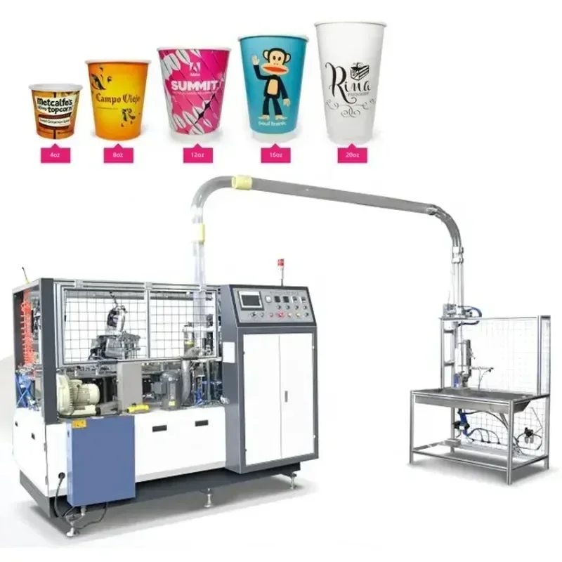 High Speed Qichen S100 Automatic Small Disposable Paper Cup Making Machine