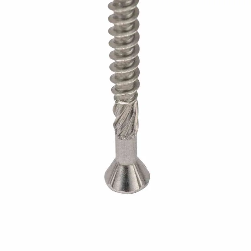 5*60 Stainless Steel Deck Screws T25 Star Drive Type 304 Grade Stainless Wood Screws High Corrosion Resistance 5*50 vis inox