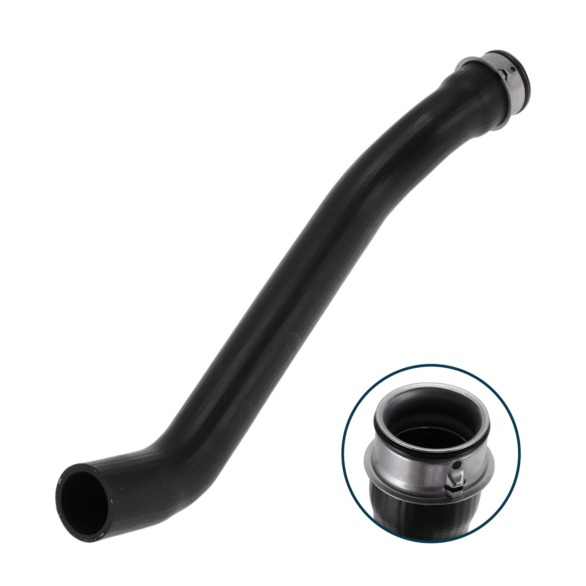

UXCELL Radiator Hose Heater Hose No.97010650110 for Porsche Panamera 2010-2015 Rubber Warm Water Pipe Black 1 Pc