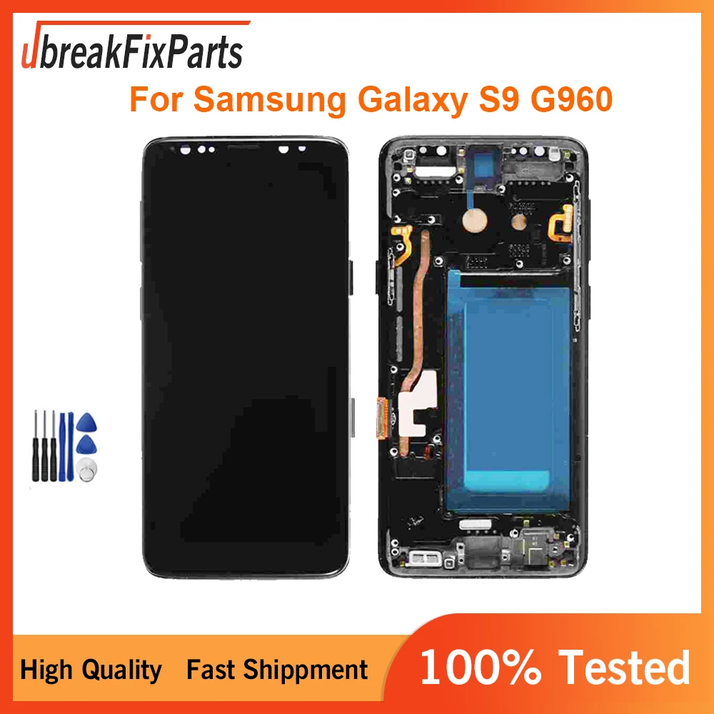 For Samsung Galaxy S9 G960 Incell LCD Display Touch Screen Digitizer Replacement
