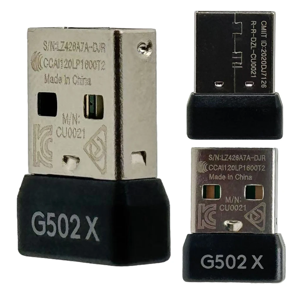 

USB-адаптер приемника мыши, портативный USB-приемник, адаптер USB-мыши для беспроводной игровой мыши Logitech G502X