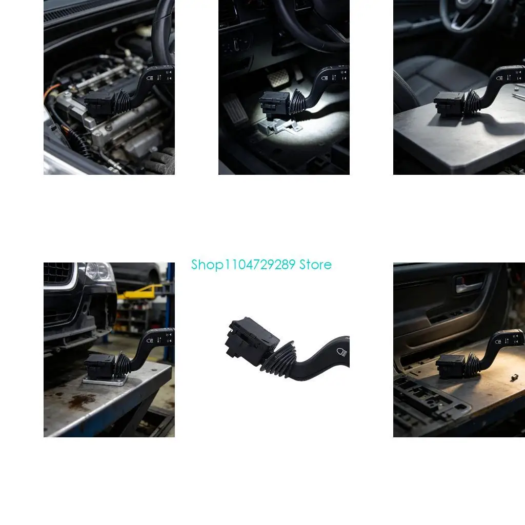 D8KE Car Multi‑Function Combination Switches, 1241211 Steering Column Turn Headlight Control Lever, Automotive Replacement