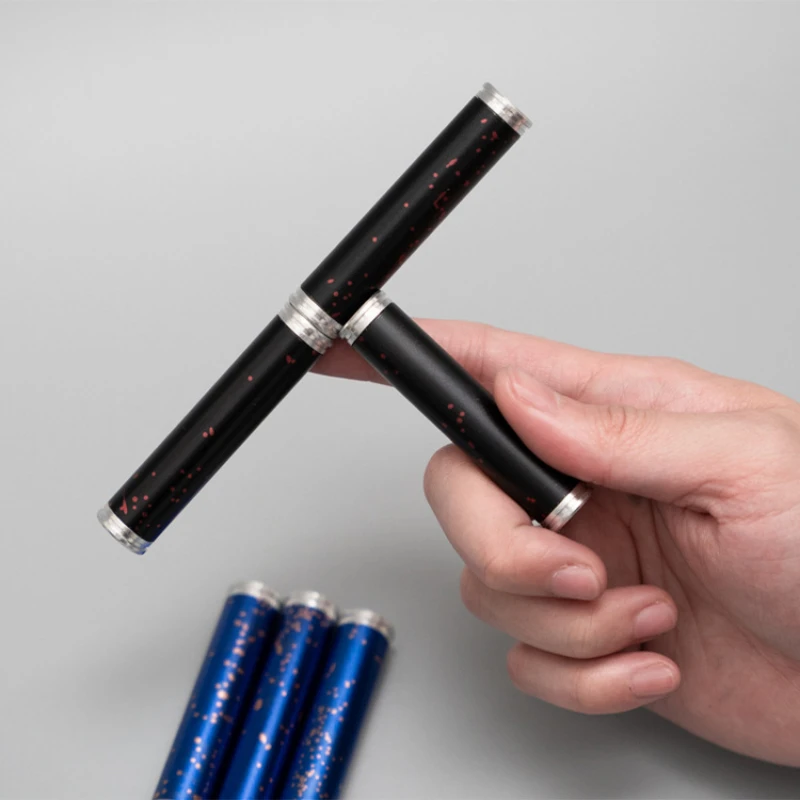 المغناطيسي ثلاثة قسم Cudgel EDC تململ الإجهاد الحد من اللعب سبيكة الإصبع الدورية سبينر الغزل العلوي تلميح Antistresse