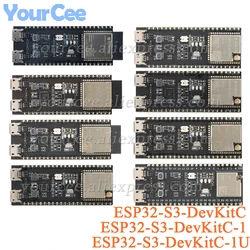 ESP32-S3-DevKitC-1 -1U N4 N8 N8R2 Modulo scheda di sviluppo ESP32 ESP32-S3 ESP32-S3-WROOM-1 N8R2 N8 Modulo wireless WiFi