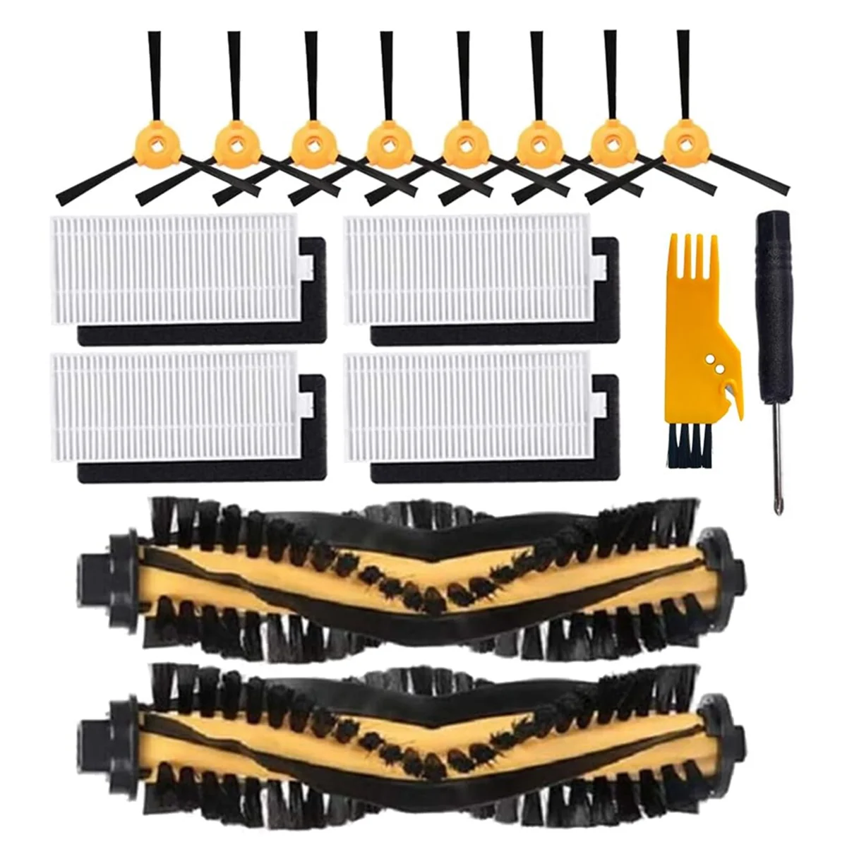AT17 vervangende onderdelen voor Ecovacs Deebot N79 N79S DN622 500 N79W N79SE / Yeedi K600 K700 / Deebot 500 DC3G accessoireset