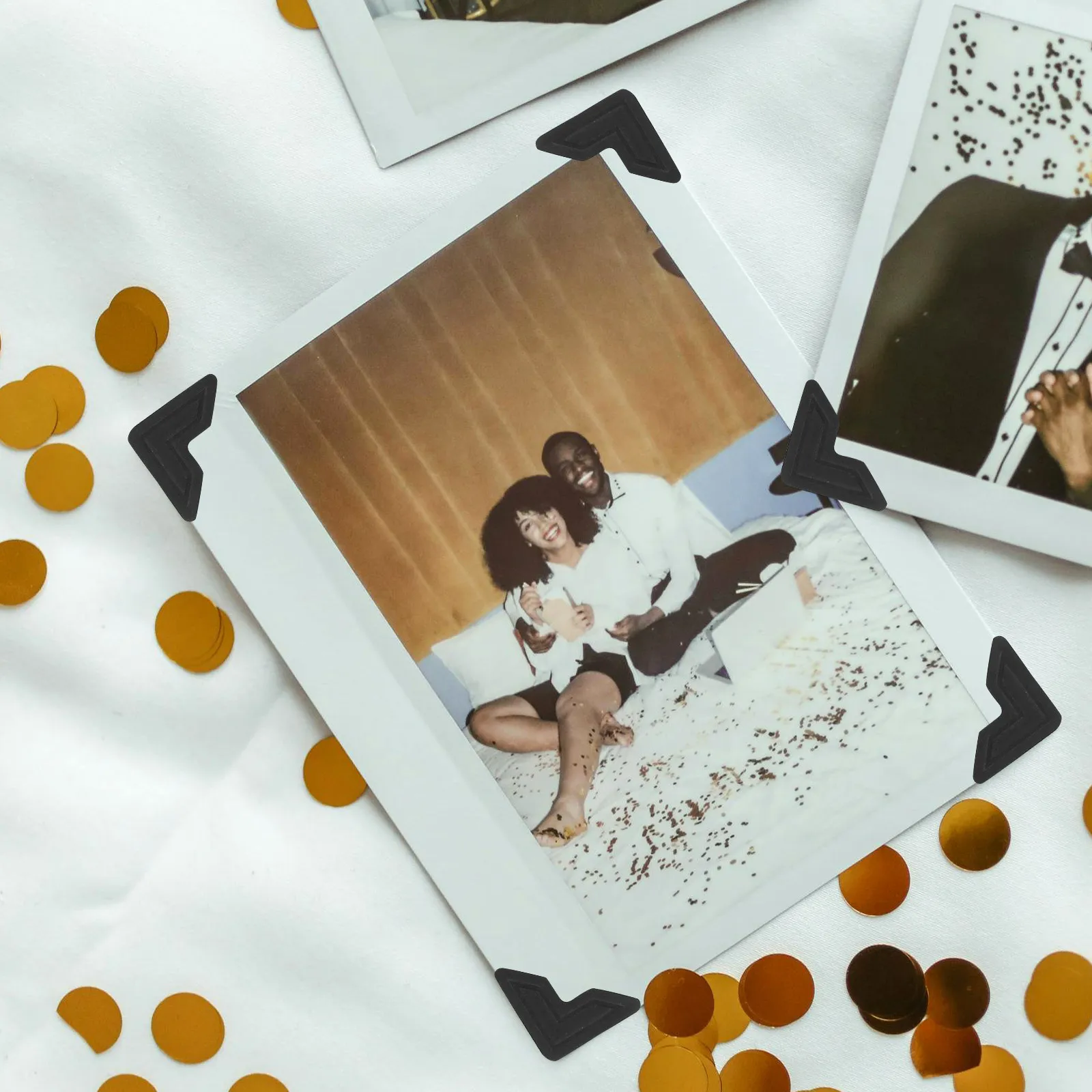 

5 листов самоклеящихся уголков для фотографий, наклейки для скрапбукинга, для DIY альбомов, журналов, защита углов фоторамок, декор