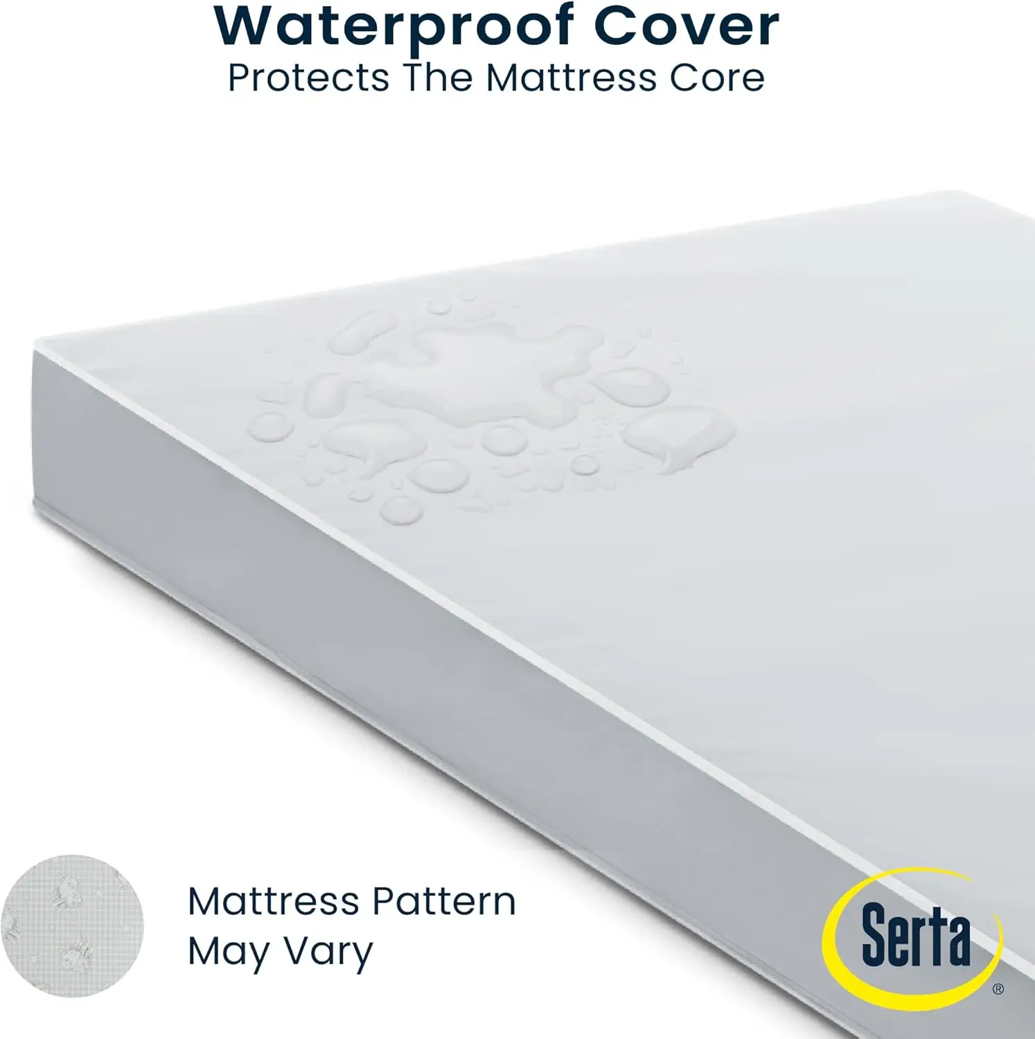 防水 - 低刺激性 - プレミアム持続可能なソースファイバー ゴールド認定 (非毒性) - 7 年保証 - 米国製