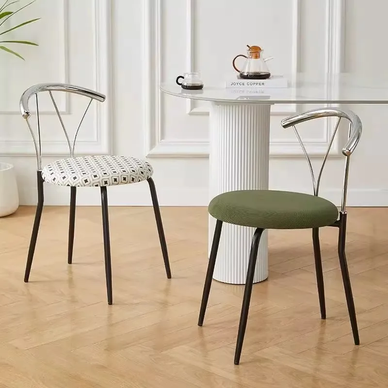 

Set Of 2 Nordic Vintage Dining Chairs Creative Storage Dining Chair Space Saving Design Eetkamerstoelen Living Room Furniture