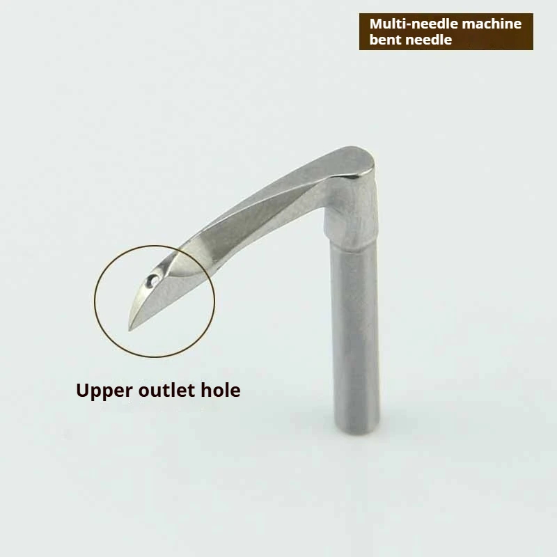 

Изогнутый крючок Hyakue с верхним резьбовым отверстием, эластичный оверлок YJ-QB 19-433, для нескольких игл