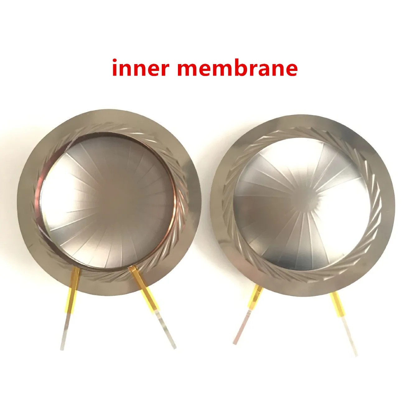 LIX C15M, LIX 210C 용 CD-001H 드라이버 용 Wharfedale D-701 드라이버 용 2pcs 순수 알루미늄 와이어 교체 다이어프램