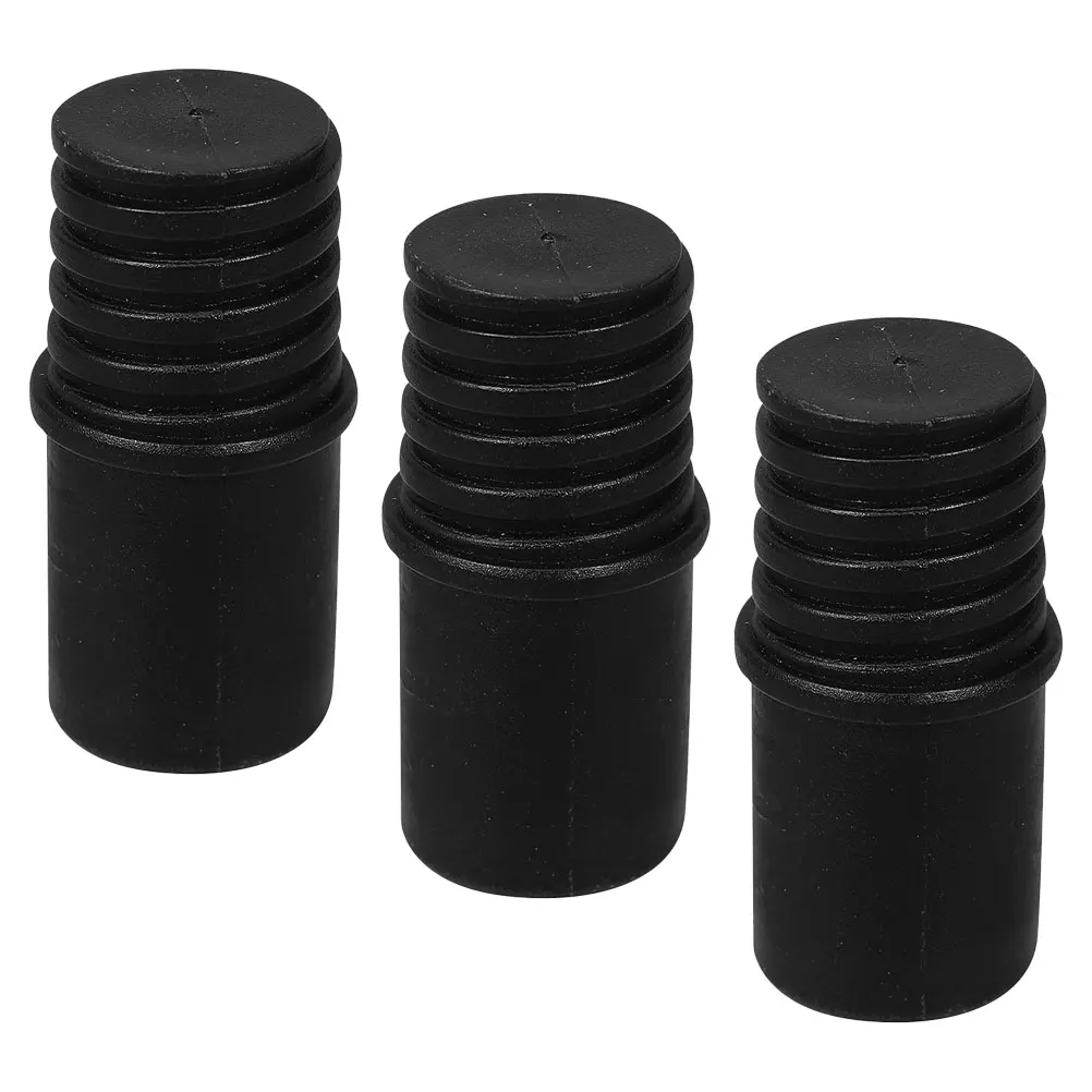 Connecteur fileté, poignée de balai de remplacement, conception sécurisée, embouts d'adaptateur de pôle d'extension réglables, télescopique de 22Mm, 3 pièces