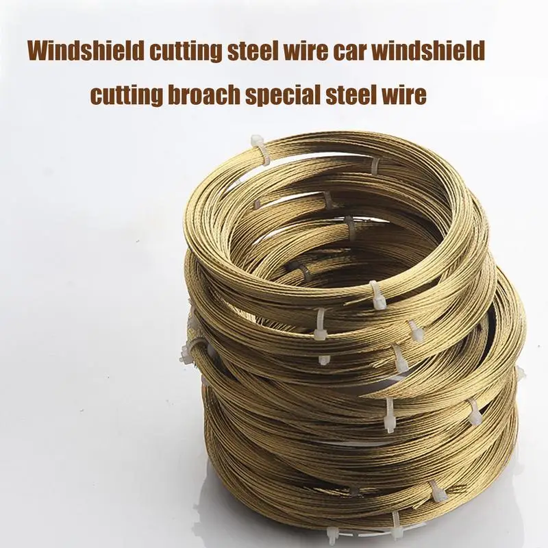 0.8mm 10M 20M Car Windshield Window Removal Wire Rope Universal Windshield Cut Line Glass Removal Tool