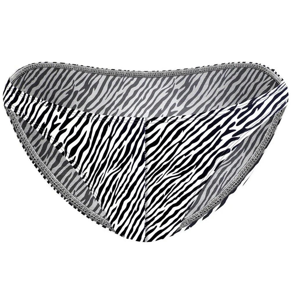 Men Briefs Underwear Bulge Pouch Low Waist Bikini Stripe Panties Male Lingerie High Stretchy Soft Underwear Briefs