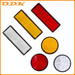 Self Adhesive Reflector Safety Mark Signal Strip Rear Position Reflective Bicycle Boat Caravan Fence Trailer Gate Post