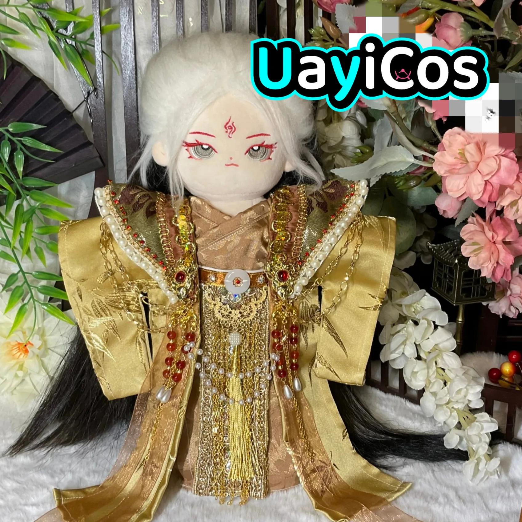 

30 см одежда для кукол Эрл Принц красивый винтажный древний желтый костюм костюм мягкие плюшевые аксессуары для кукол аниме игрушка детский подарок