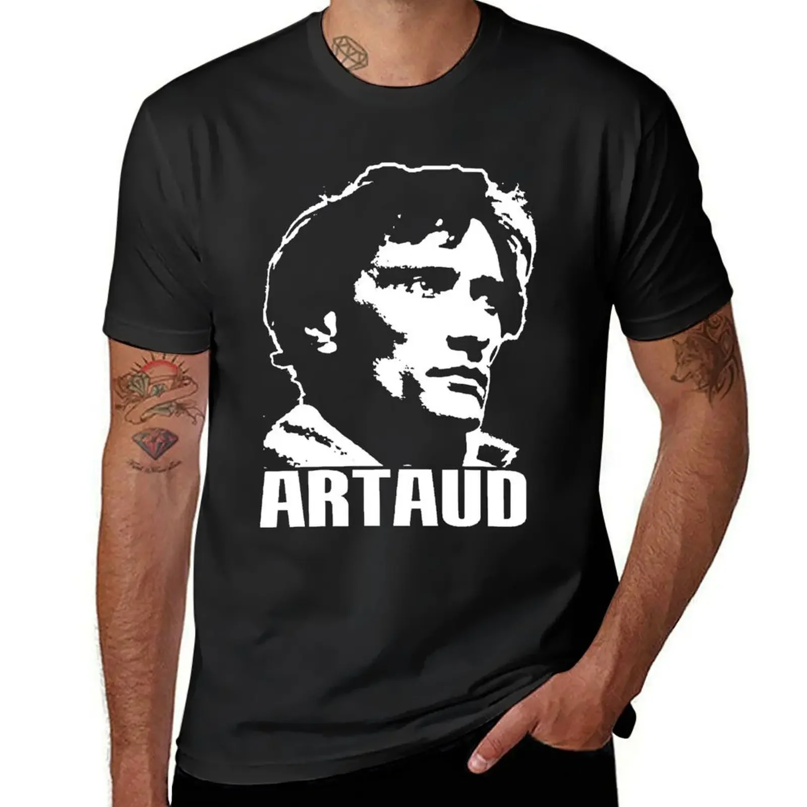 Antonin Artaud-2A T-Shirt sweat quick drying blanks funny t shirts for men