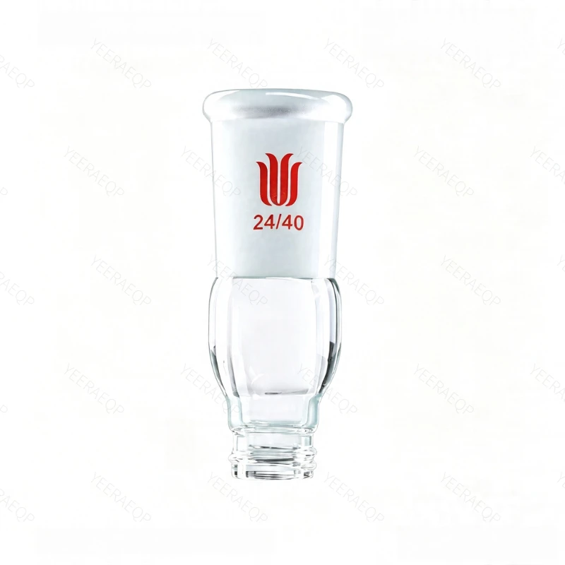 SYNTHWARE, A98, Threaded joint of small bottle used for rotary steaming, Female 19/22 24/40 29/42, Lower External thread 20-400