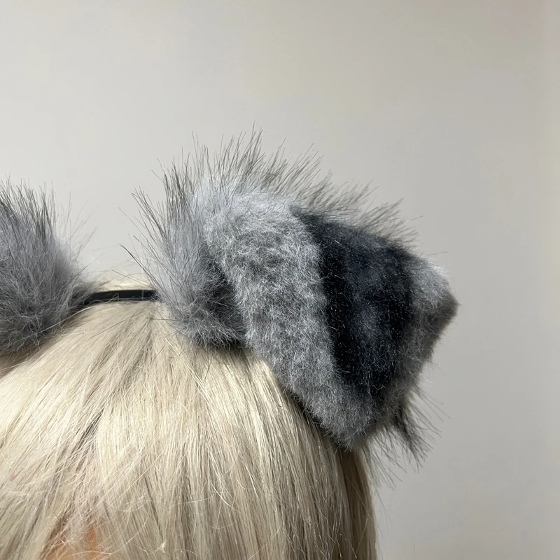 Original Custom Border Coly Sheepdog Ears Hairhoop Daily Use Headband Beast Lolita Party Game Christmas Halloween Cosplay Prop