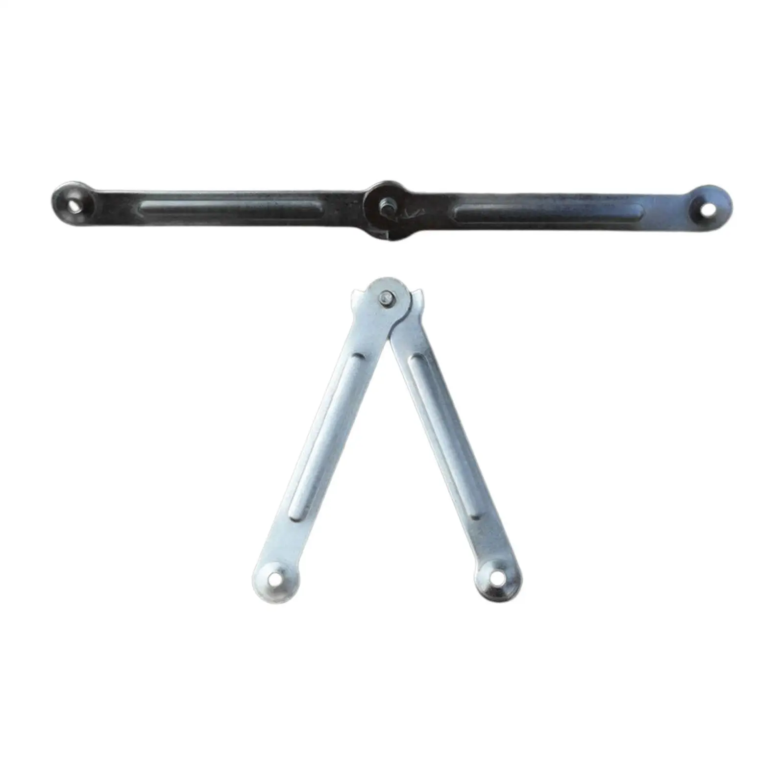 

2Pcs Folding Step Ladder Hinge Replacement Kits Metal Bracket Stepladders Reinforced Tie Rod Ladder Leveler Accessories