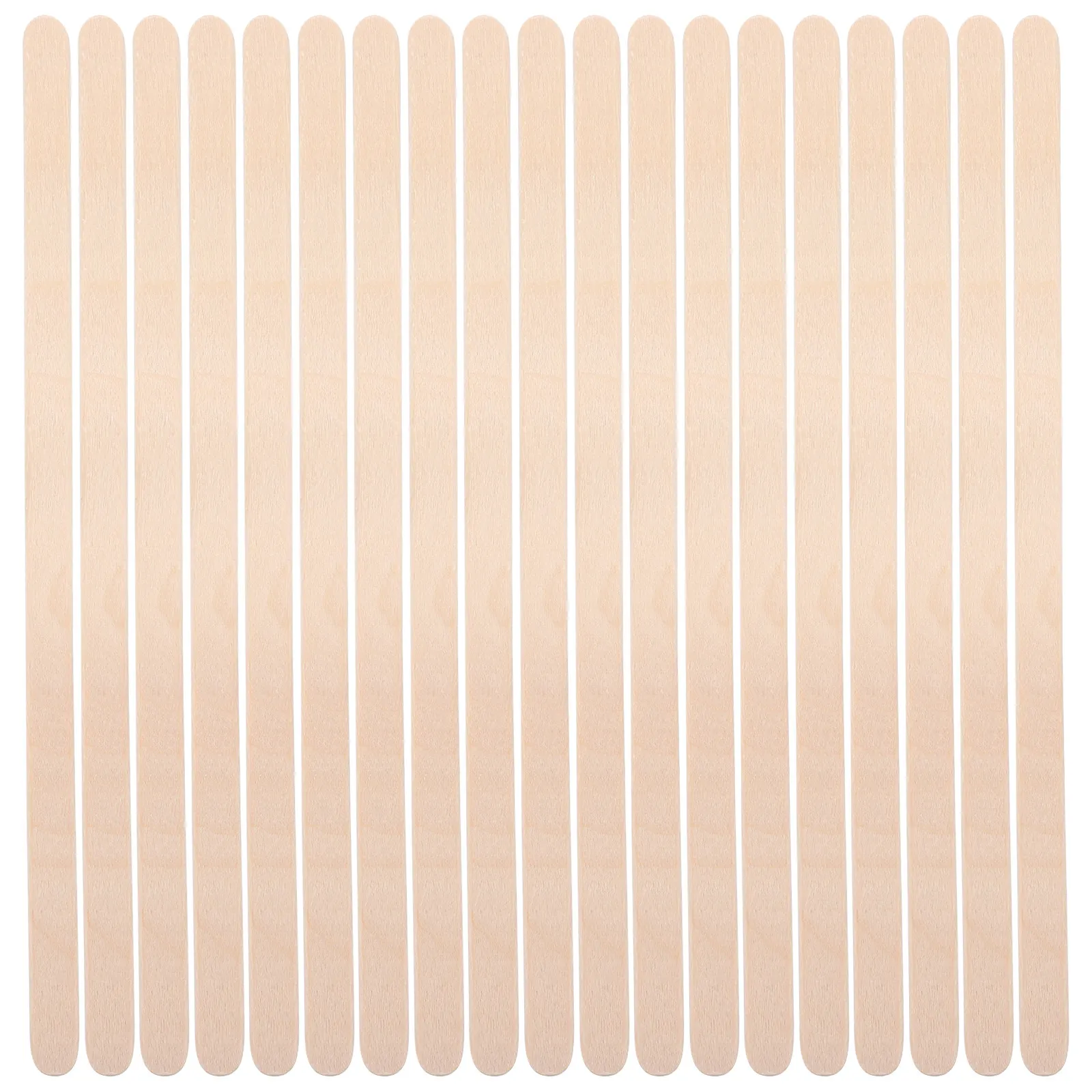 Hair Wax Stick - Ensemble de 100 bâtonnets en bois