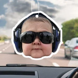 1/3pcs fun car aromatherapy car fragrance perfume car air freshener mirror car interior accessories pendant outlet perfume