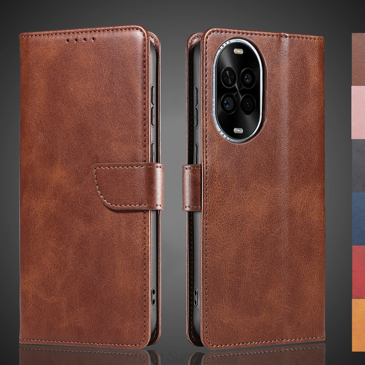 

Кожаный чехол-бумажник с откидной крышкой для Huawei Nova 14 lite/Nova 14 Vitality, сумки из искусственной кожи, защитная кобура Capa Fundas Coque