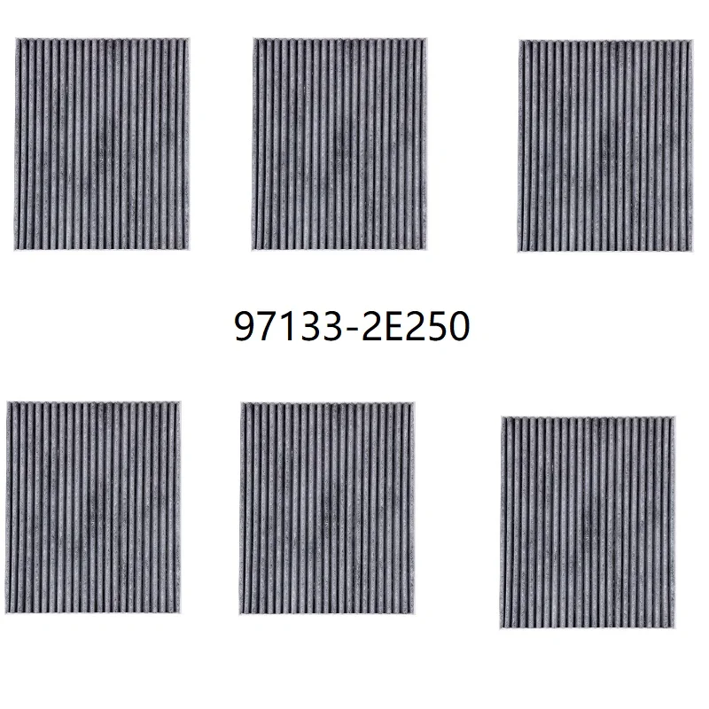 

6pcs Air Filter For Hyundai Tucson JM ix35 LM EL ELH Kia Sorento JC Sportage SL JE KM 97133-2E250