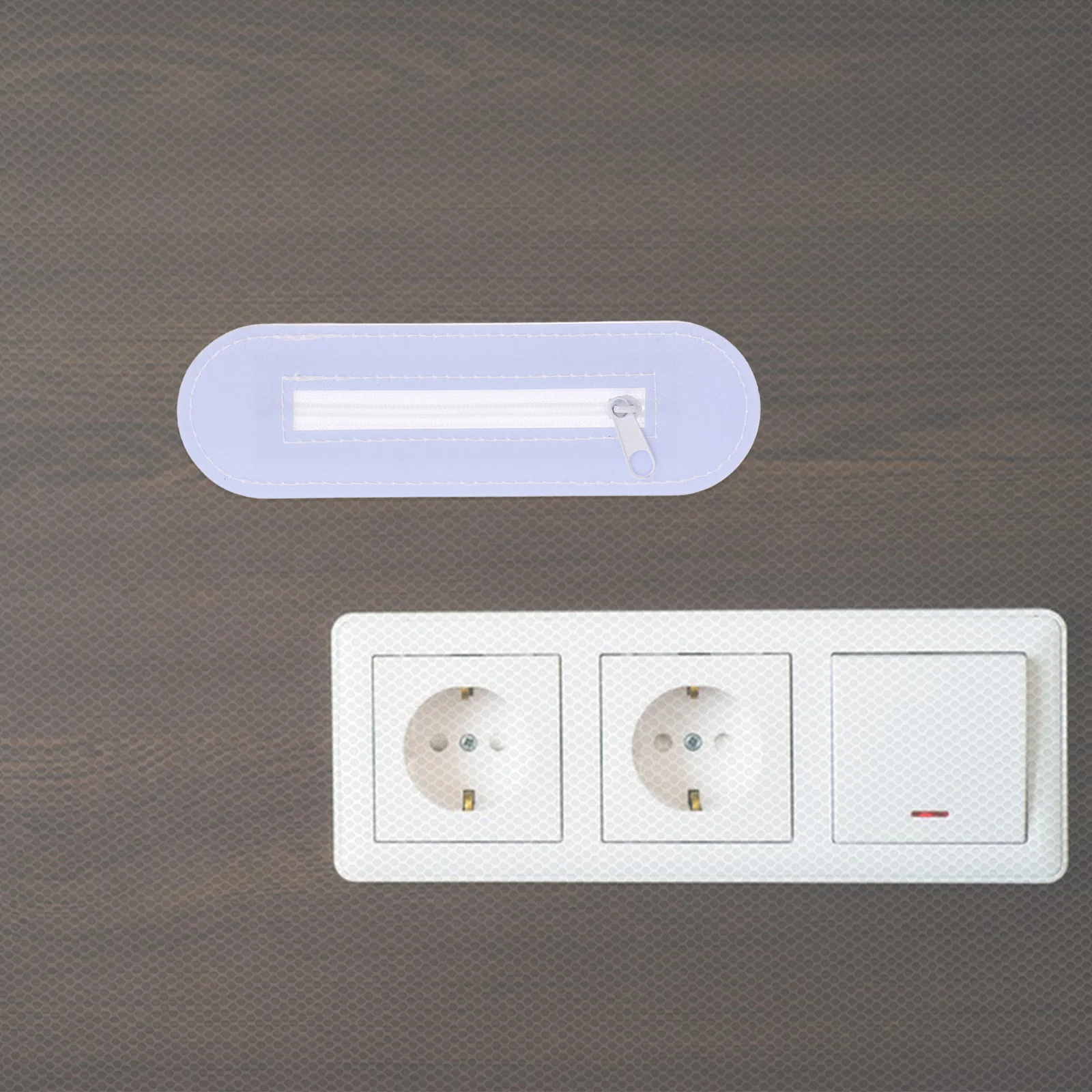 

2pcs Charging Hook Loop Bed Net Seam With Zipper For Bunk Beds Dorm Phone Cable Polyester Nylon Sleeping Tent Nets Seam