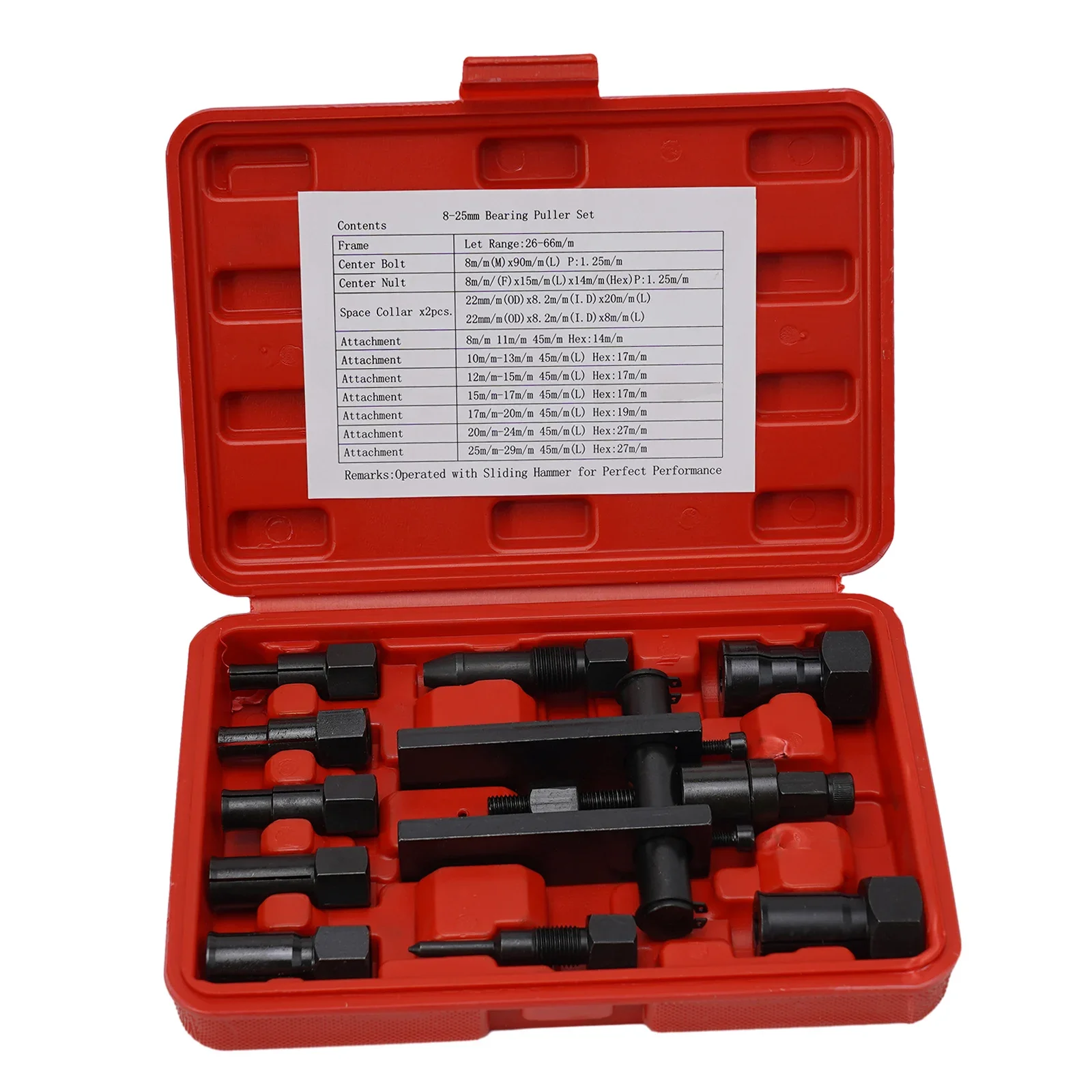10pcs Bearing Pullers Motorcycle Two-Jaw Disassembly Tool Bearings Extractor For Disassembly Bearing And Gear For Car/industrial