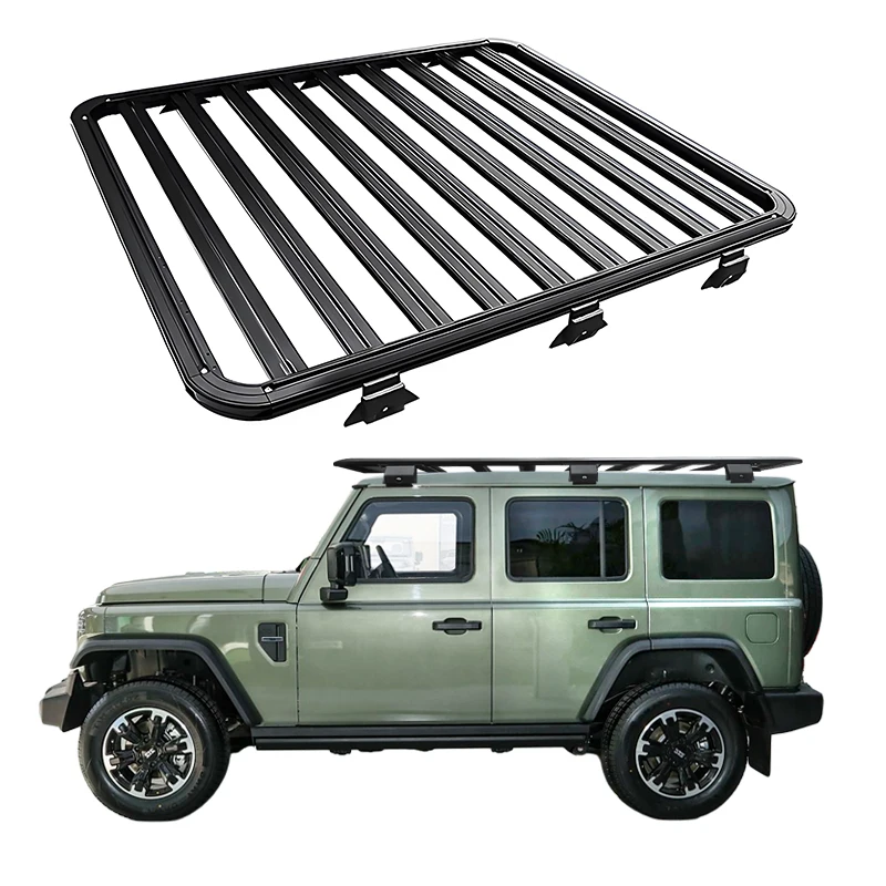 

Cross bar Frame Guality Aluminum 4x4 Luggage bar Car Roof Rack Roof Luggage Basket for BJ212 2024 2025+