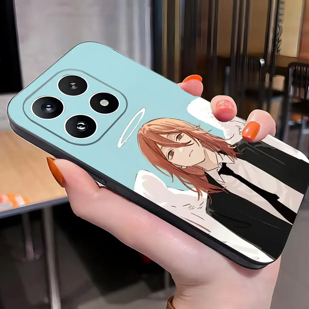 Chainsaw Man Angel Devil Handyhülle Silikonhülle für Redmi Note 15 A7 Xiaomi 17 Ultra 15 14 Pro Plus 4G 5G