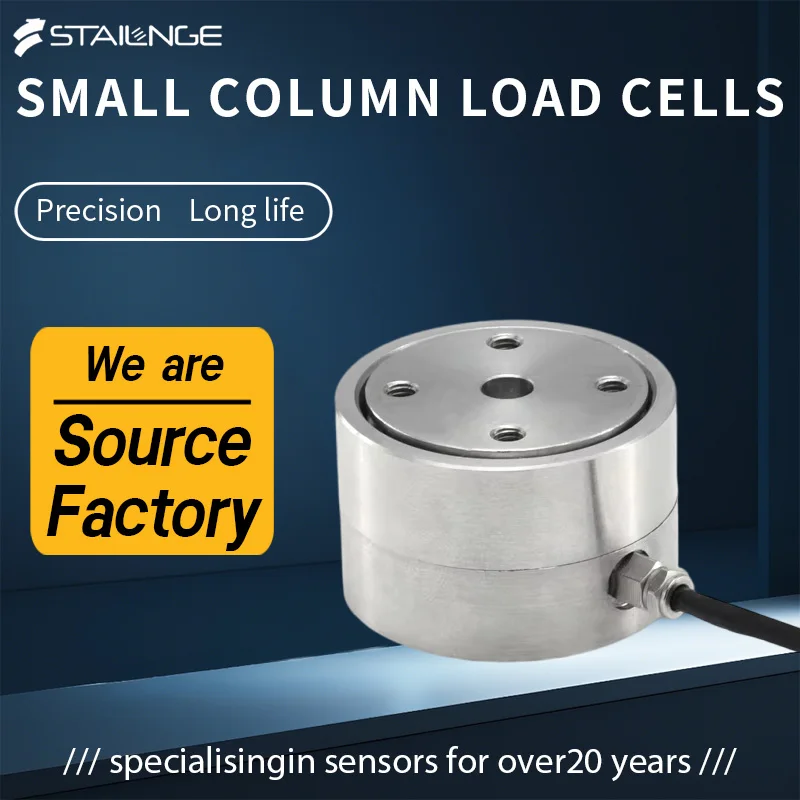 

Micro Column Type Force Sensor of Tension and Pressure, Mini Cylinder Type Load Cell Weighing Transducer for Medical Testing