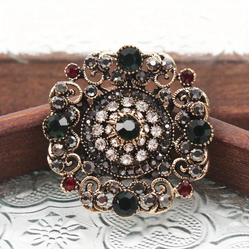 Vintage Baroque Court-style Costume Accessories Temperament Coat Brooch Corsage