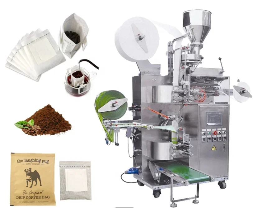 Multi-function Automatic Tea Bag Weighing Powder Inner Three Side Packing And Sealing Machine