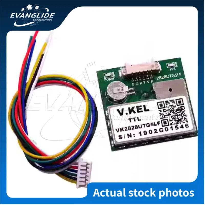 2 PCS/LOT Original & New VK2828U7G5LF Model aircraft GPS module with antenna/TTL 1-10Hz with FLASH