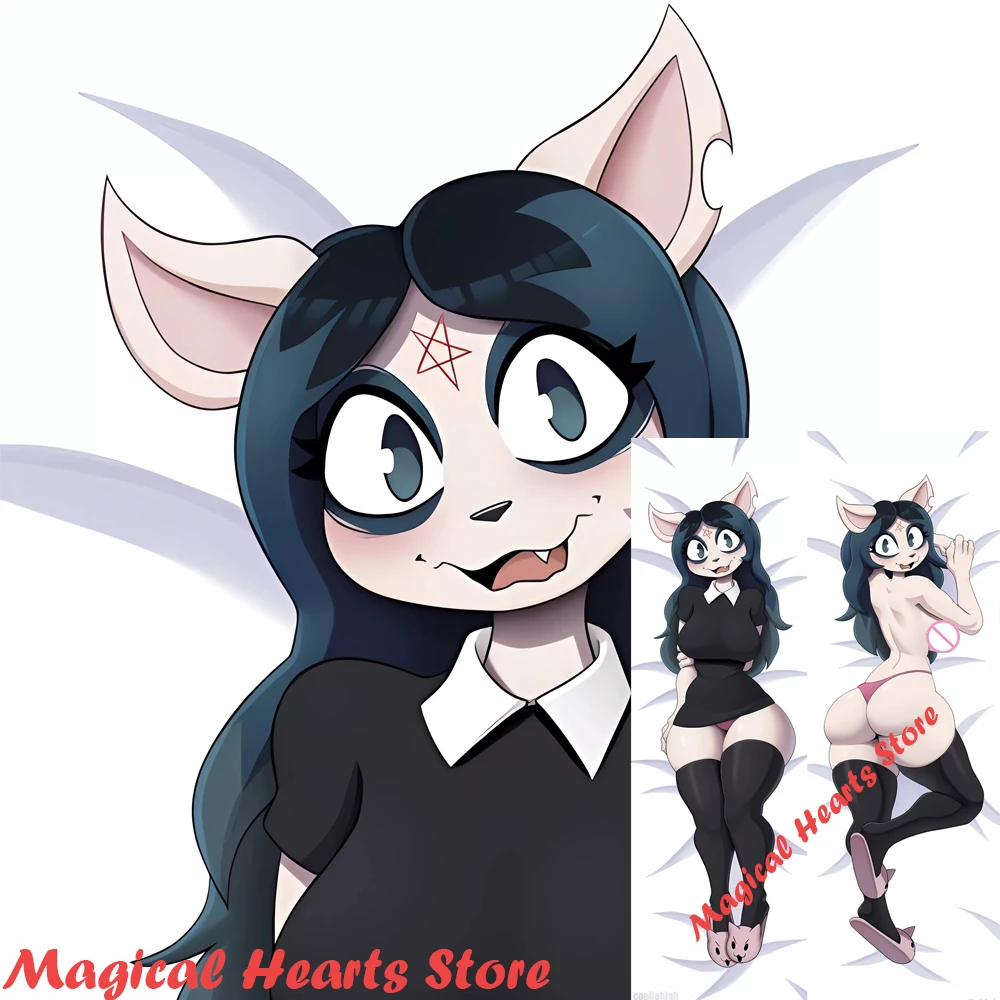 

Dakimakura Anime Orcs Cat Ear Double-sided Print Home Bedding Hugging Full Body PillowCover Case Dropshipping