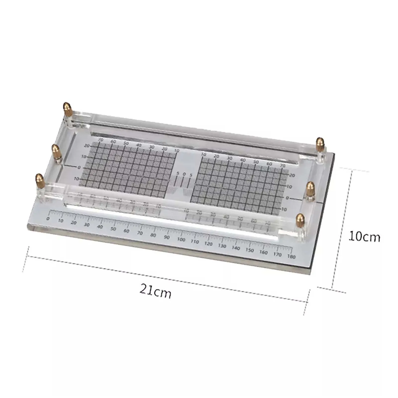 Lens Level Measuring Gauge, Optical Eyeglasses Frame Parallel Adjustment Accessories