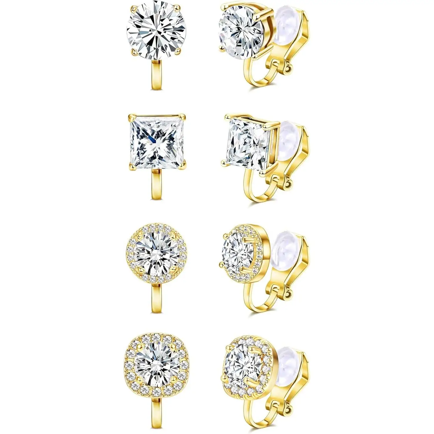 4 Pairs Hypoallerge…