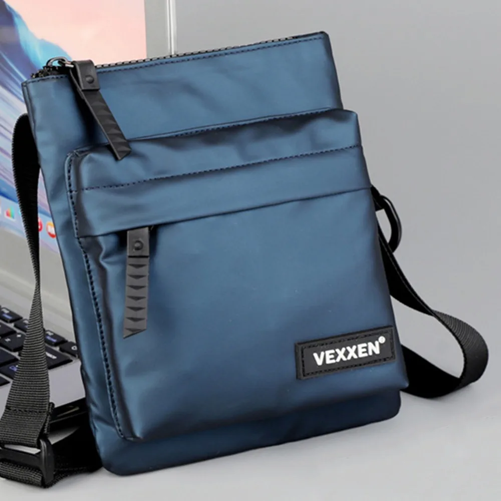 Multifunctional Crossbody Phone Pouch Sports Korean Style Male Square Bag Handheld Solid Color Messenger Sling Bags