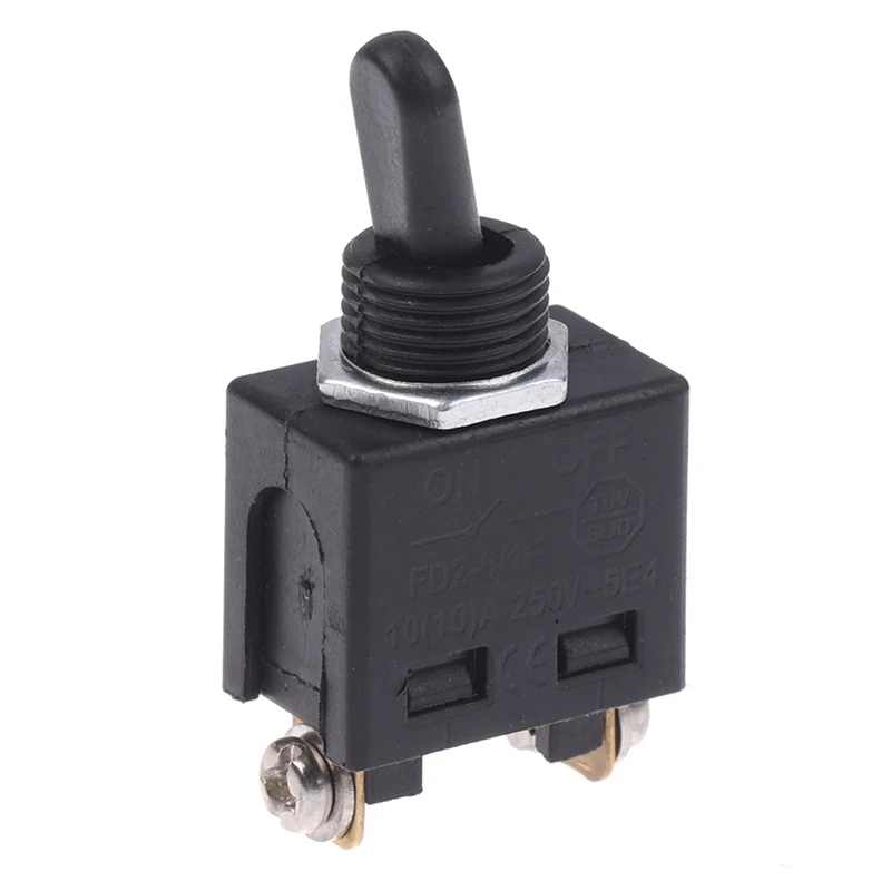 (YY) 1 قطعة 2025New زر التبديل التبديل زاوية طاحونة الحفر الكهربائية مطرقة كهربائية النحاس اتصالات تبديل التبديل 15A/125 فولت 8A/250 فولت #5