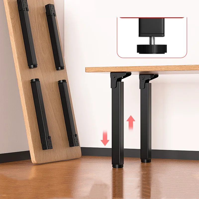 

4 шт. складные ножки стола с винтами, складные сменные ножки для стула, складные опорные ножки для путешествий, офиса, кафе, гостиной, кухни
