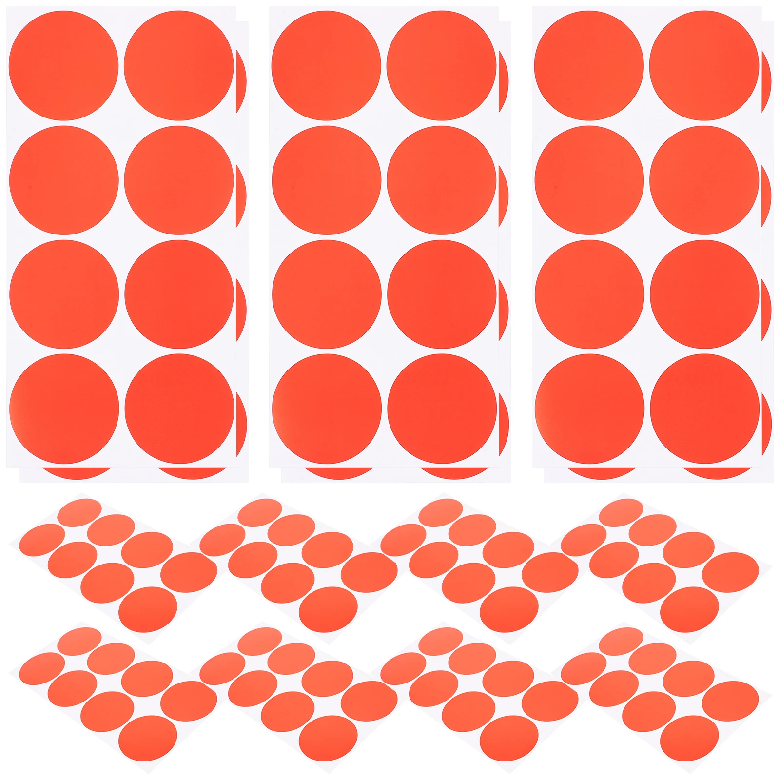 

Color Dot Stickers 20 Sheets Colored Round Small PVC Labels Waterproof Reusable Adhesive Circle Tags For Jars Bottles School